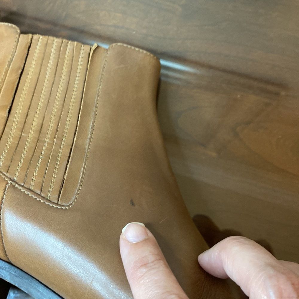 J. Crew Women's Chelsea Ankle Boots - Brown Leather - Size 5 - Picture 8 of 8